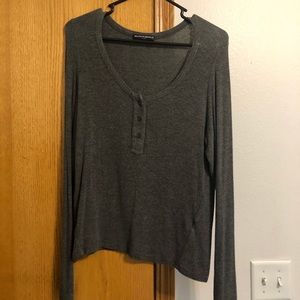 brandy melville grey long sleeve